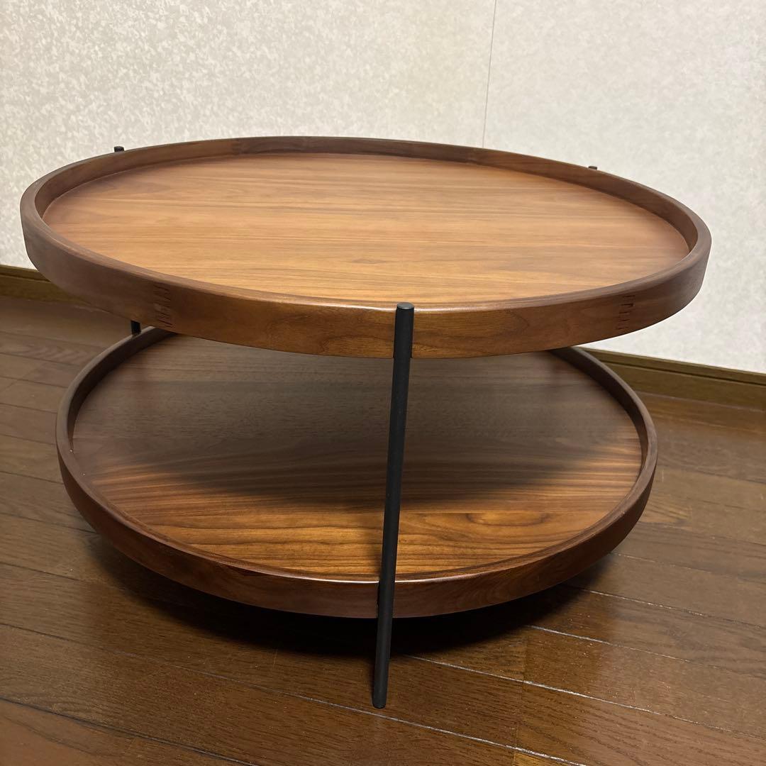 【極美品】モーダエンカーサ HUMLA コーヒーテーブル ウォールナット