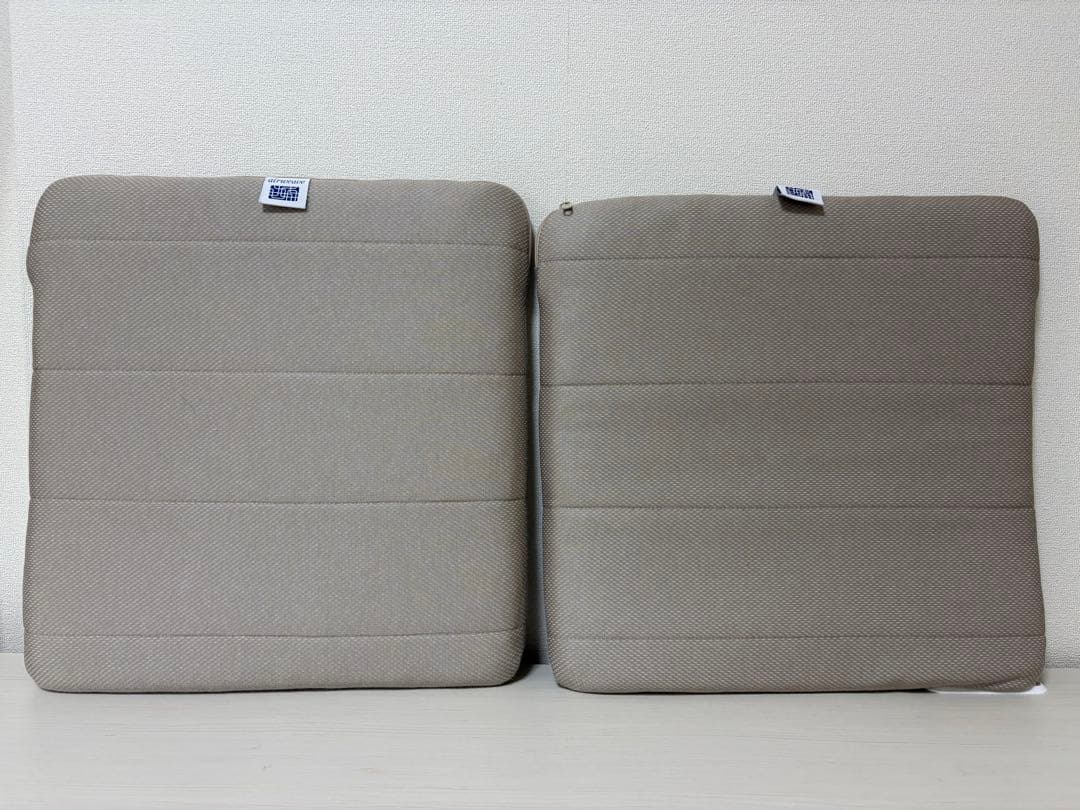 airweave 座クッション グレー　2個セット