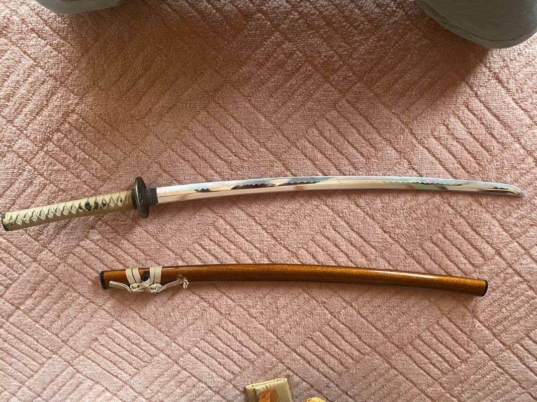 日本鹿角加工装飾品　模擬刀2セット