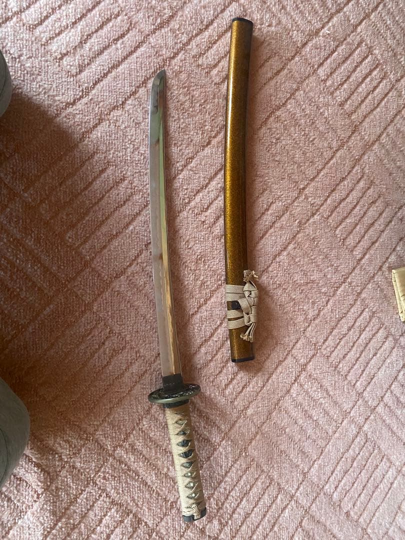 日本鹿角加工装飾品　模擬刀2セット