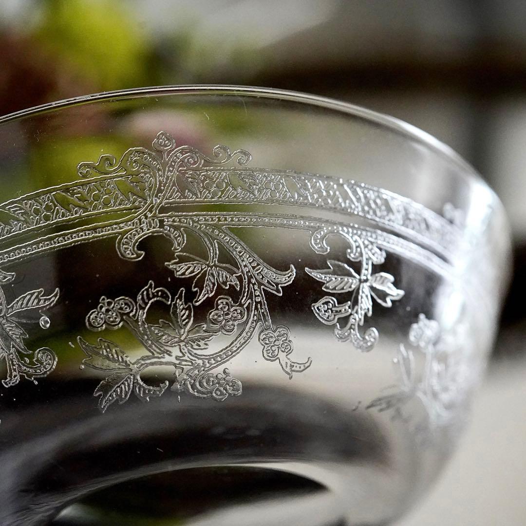 サンルイ★メス★METZ★アイスカップ/グラス6客セット★レア希少アンティーク