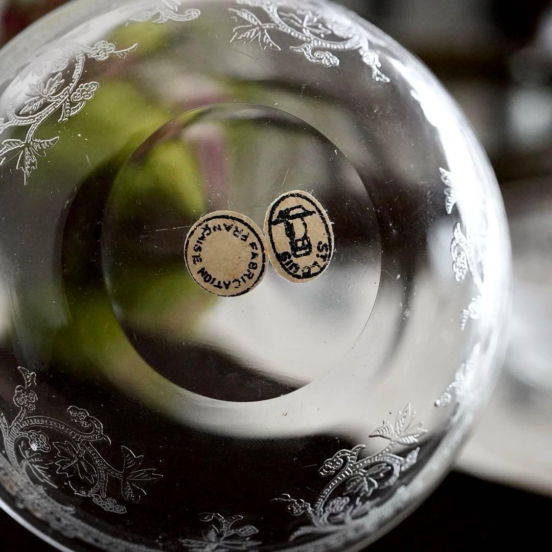 サンルイ★メス★METZ★アイスカップ/グラス6客セット★レア希少アンティーク