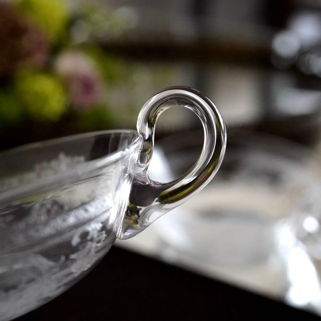 サンルイ★メス★METZ★アイスカップ/グラス6客セット★レア希少アンティーク