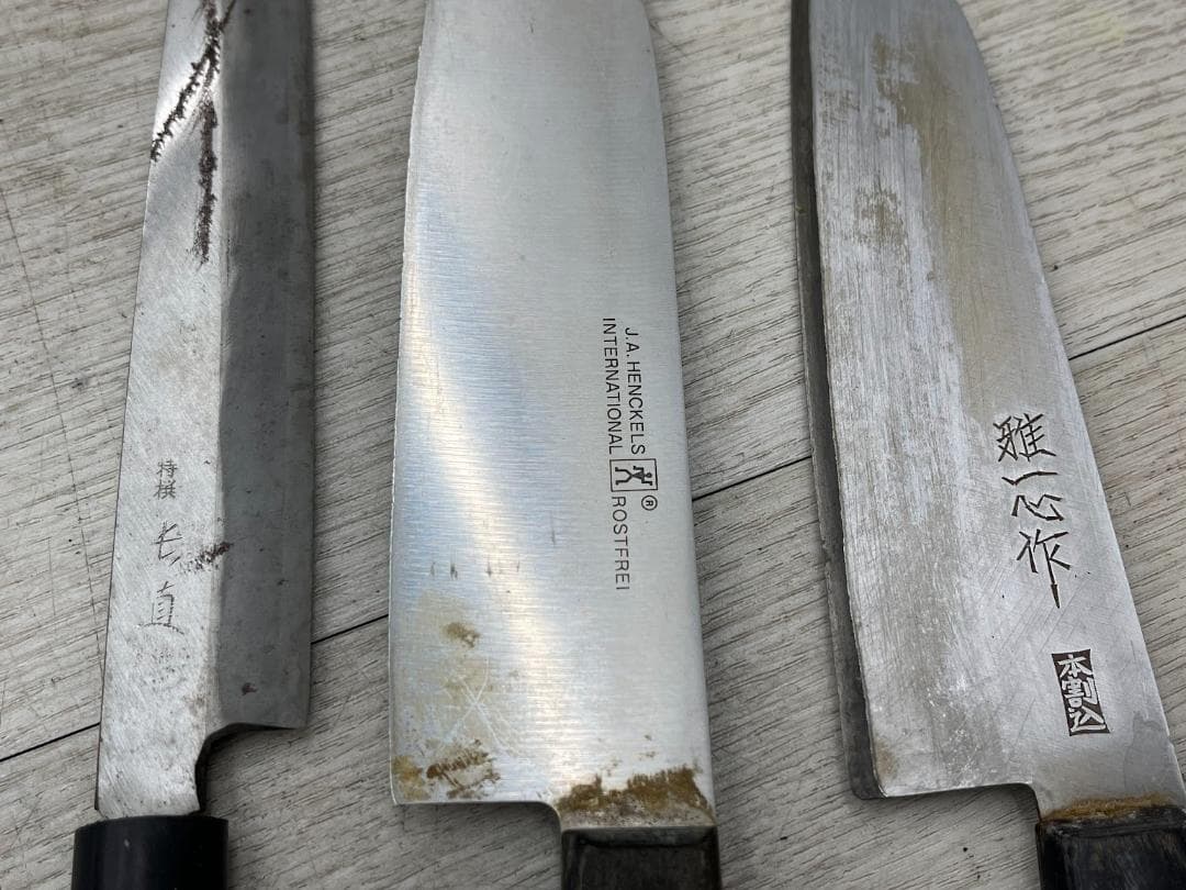 s*a様 包丁 12点 まとめて クロマックス 雅一心 くろがねや 源正舟 三徳