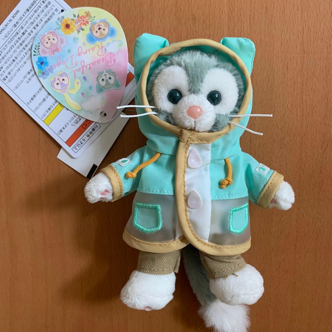 レイニーデイズ ジェラトーニ ぬいぐるみバッジ レインコート タグ付き