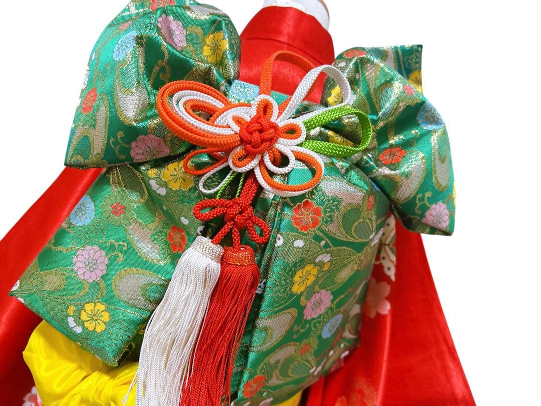 お買い得品♡七五三　7歳　女の子　フルセット　一式　赤系