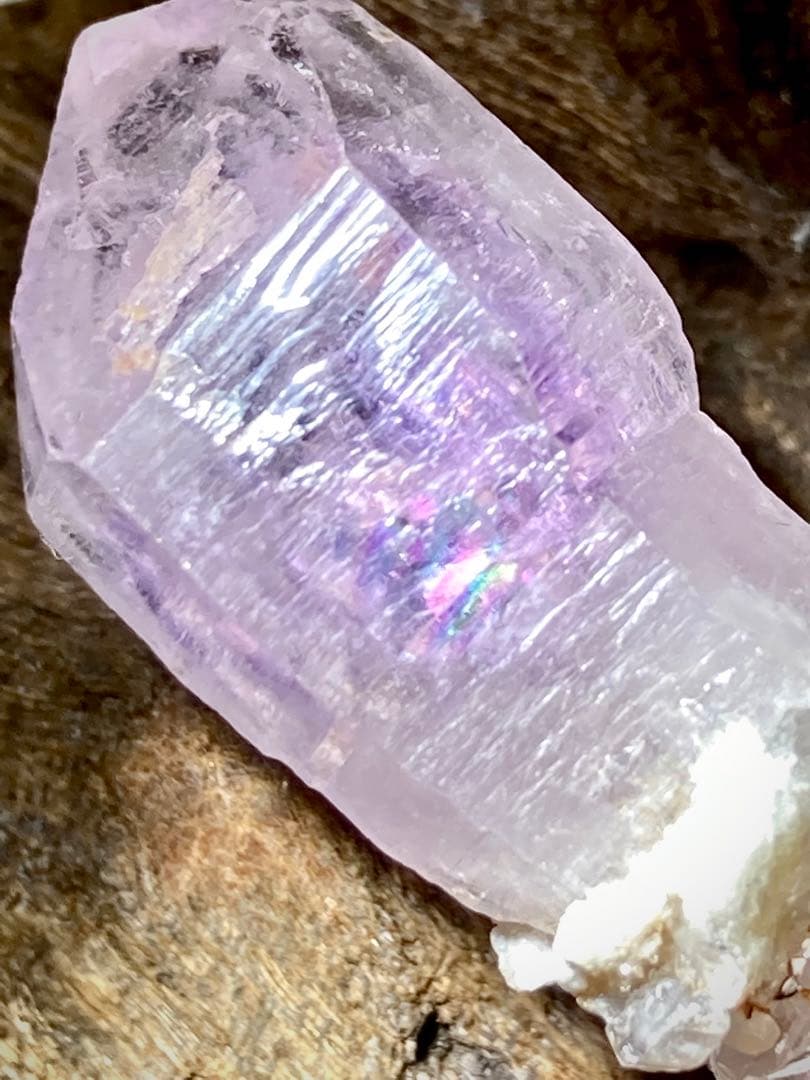 セプタークォーツ　親子水晶✨　レインボー　ベラクルス アメジスト　原石