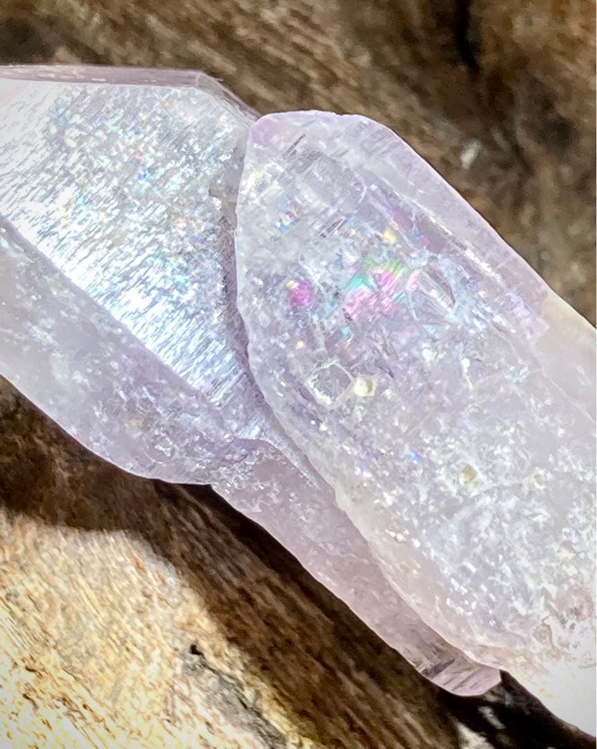 セプタークォーツ　親子水晶✨　レインボー　ベラクルス アメジスト　原石