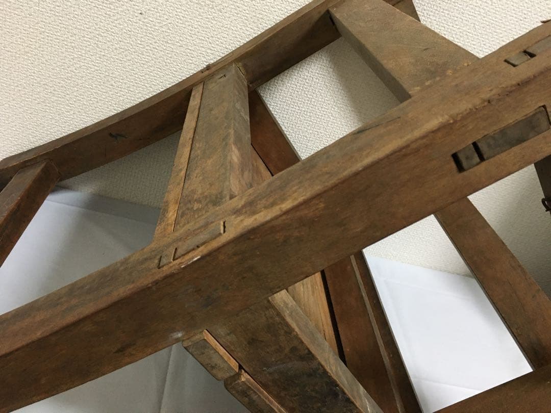 昭和レトロ　ビンテージ　木製　椅子　学校