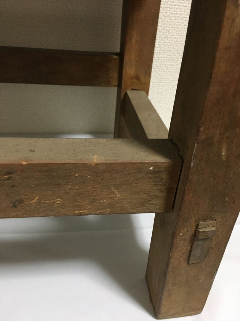 昭和レトロ　ビンテージ　木製　椅子　学校