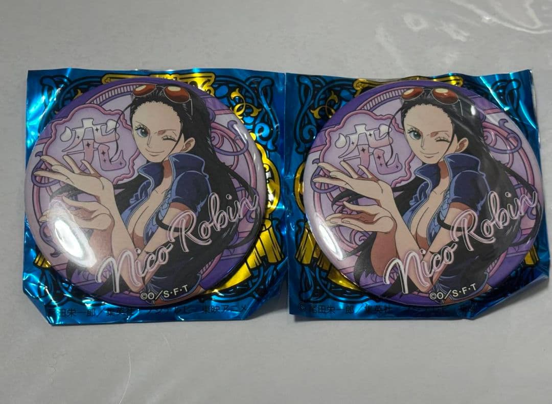 ワンピース 輩缶バッジ 27弾 ロビン - メルカリ