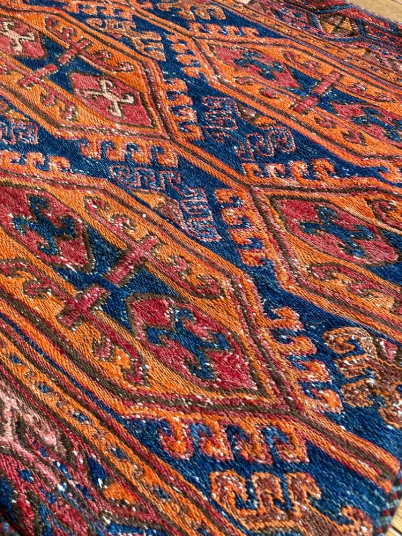 オールドキリムクッションカバー 50cm×49cm No.387