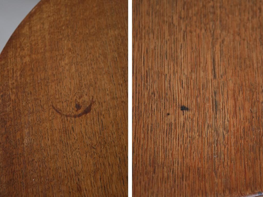 英国アンティーク木製ドロップリーフコーヒーテーブル/バタフライ机(91-106)