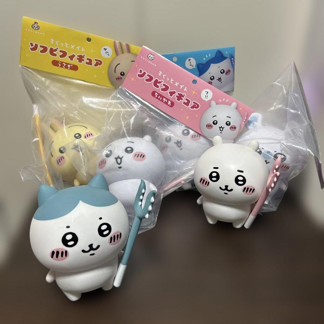 すくっとメイト ソフビフィギュア　　ちいかわ　6種セット