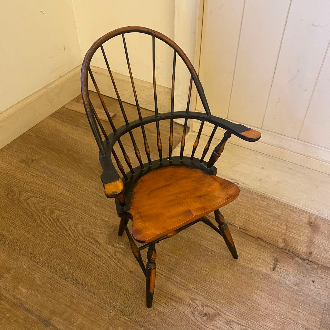 ヴィンテージ　ディスプレイ　ミニ　チェア　アメリカ　ウィンザーチェア