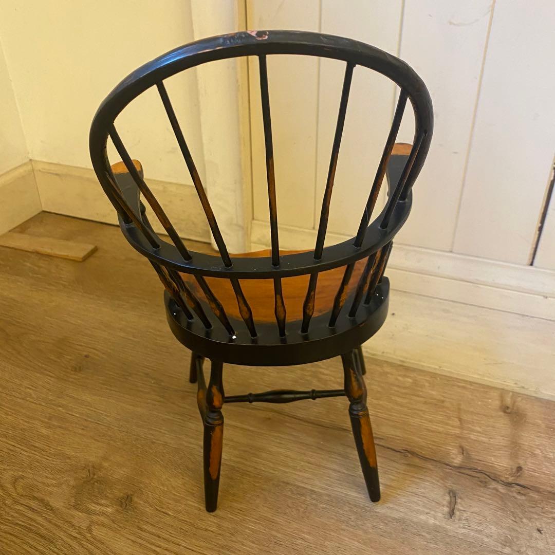 ヴィンテージ　ディスプレイ　ミニ　チェア　アメリカ　ウィンザーチェア