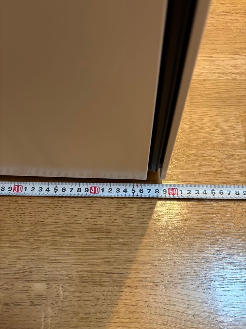 ホワイト 3段引き出しキャビネット 鍵付き