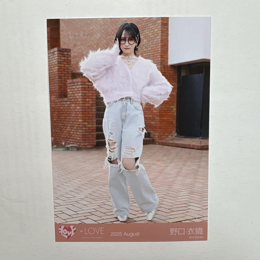 イコラブ ＝LOVE 野口衣織 超特急逃走中 生写真 - メルカリ