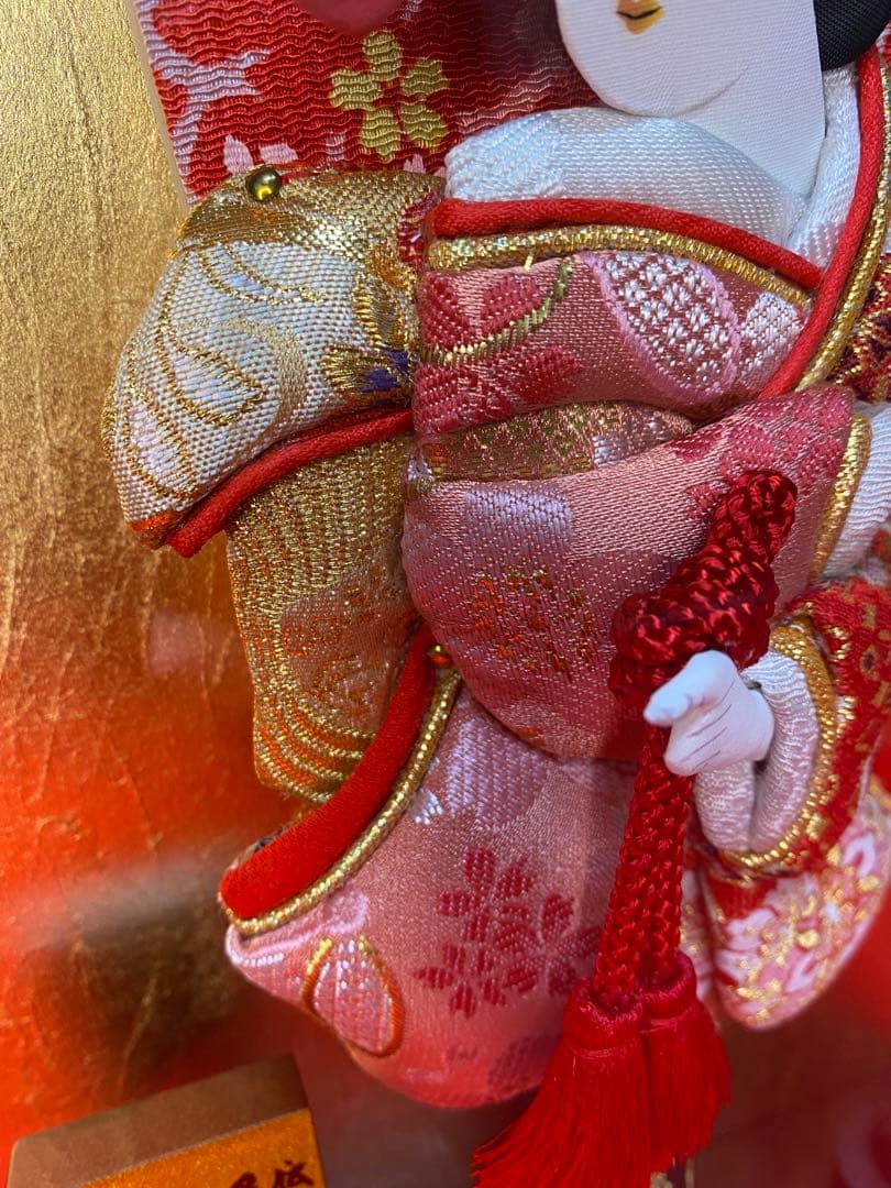 東京久月　羽子板壁掛けアクリルケース・コンパクト間口約１９×奥行約８×高約２６㎝