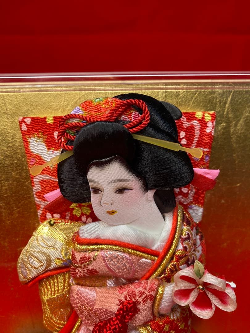 東京久月　羽子板壁掛けアクリルケース・コンパクト間口約１９×奥行約８×高約２６㎝