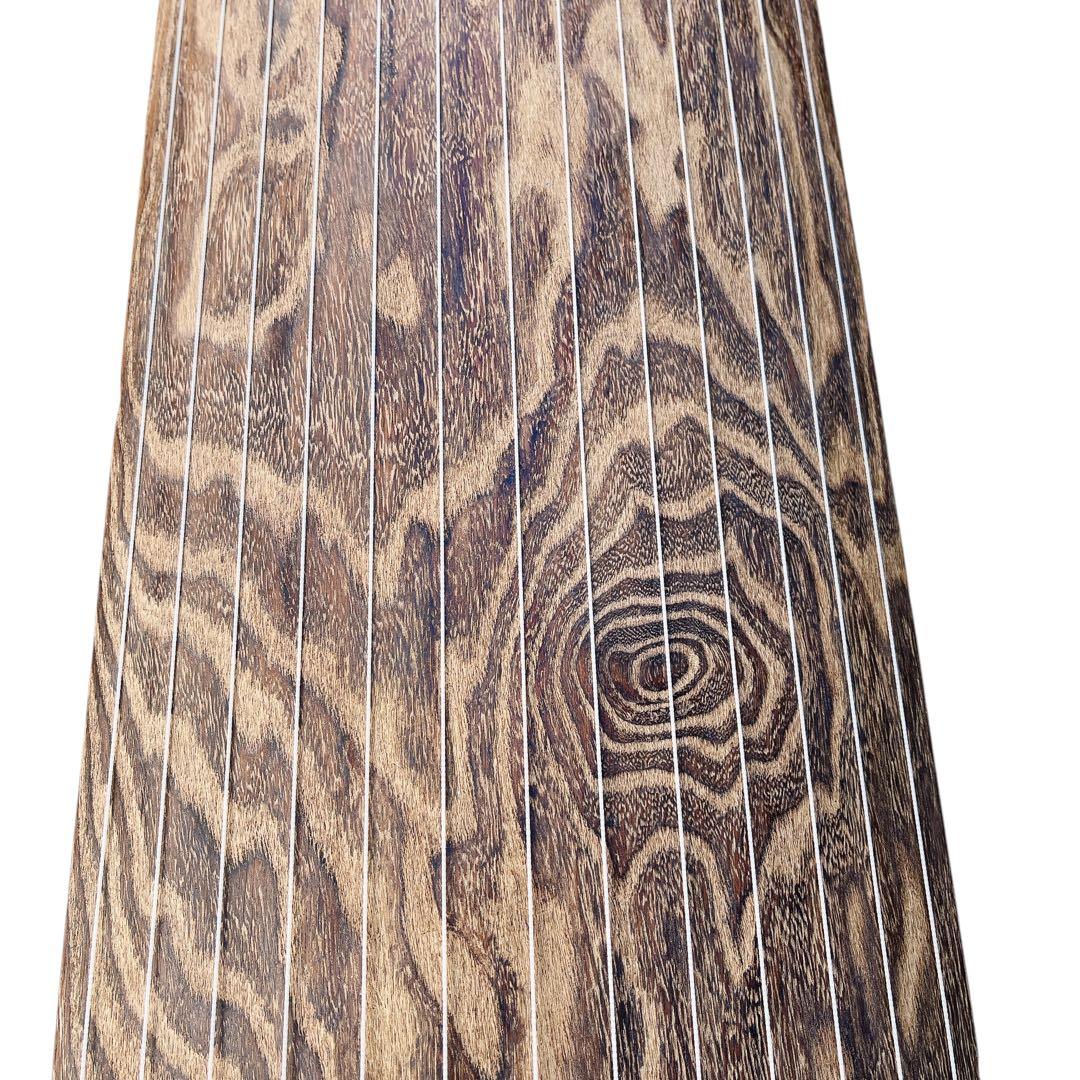 箏 十三弦 13弦 綾杉彫 くり甲 玉杢 蒔絵 玉縁