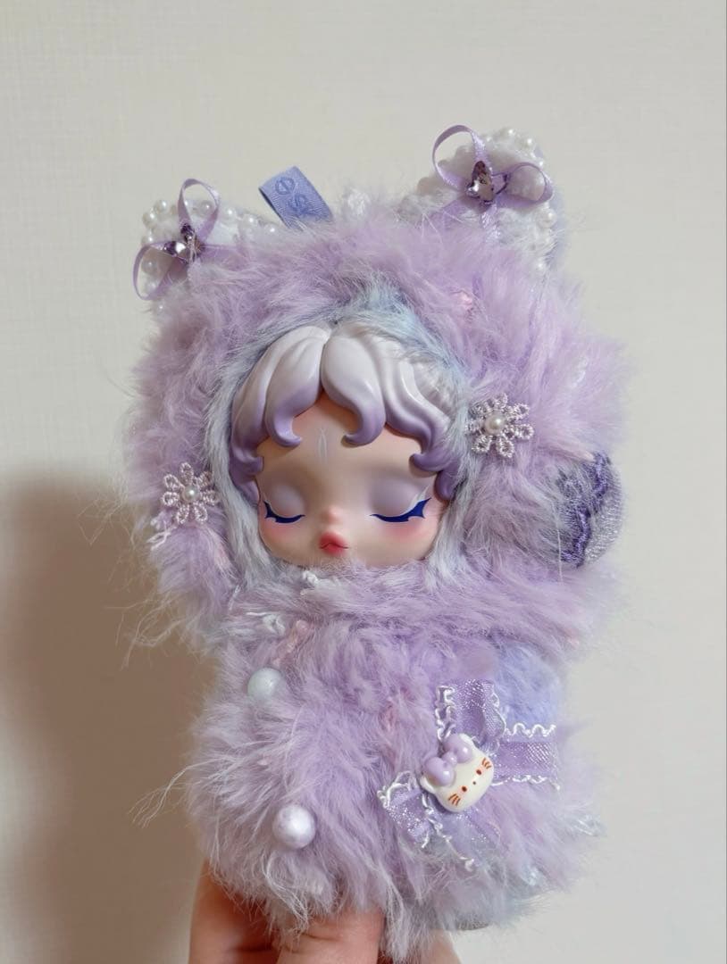 24時間以内発送」ポップマート スカルパンダ ぬいぐるみ 着せ替え服