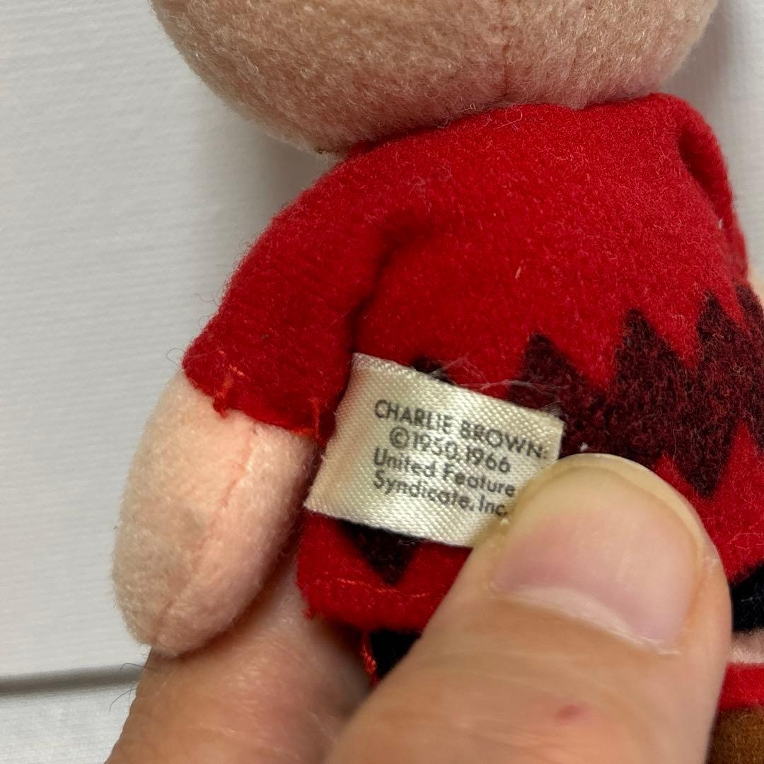 チャーリーブラウン　レトロぬいぐるみ