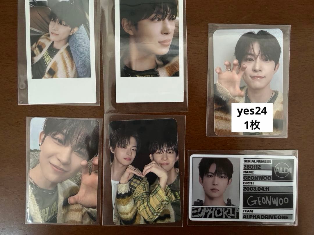 ALD1 ショーケース IDカード トレカ ゴヌ - メルカリ