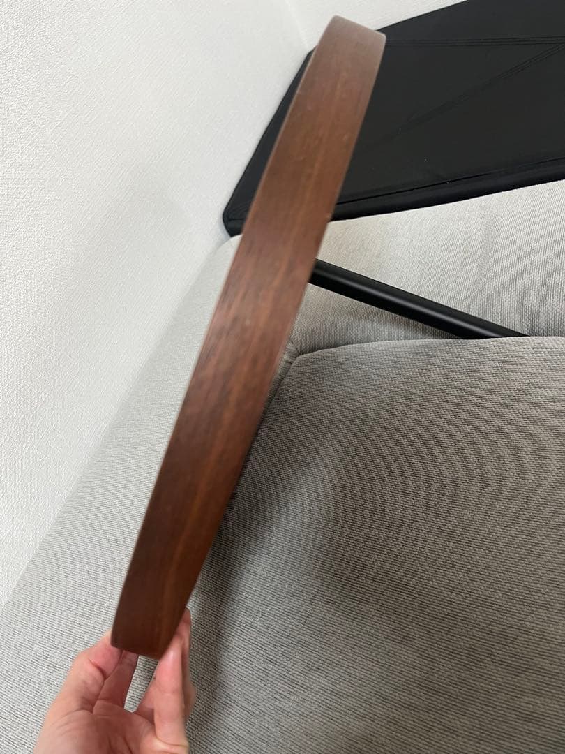 グラード用 テーブル丸 BR色 木製テーブル 黒い金属脚