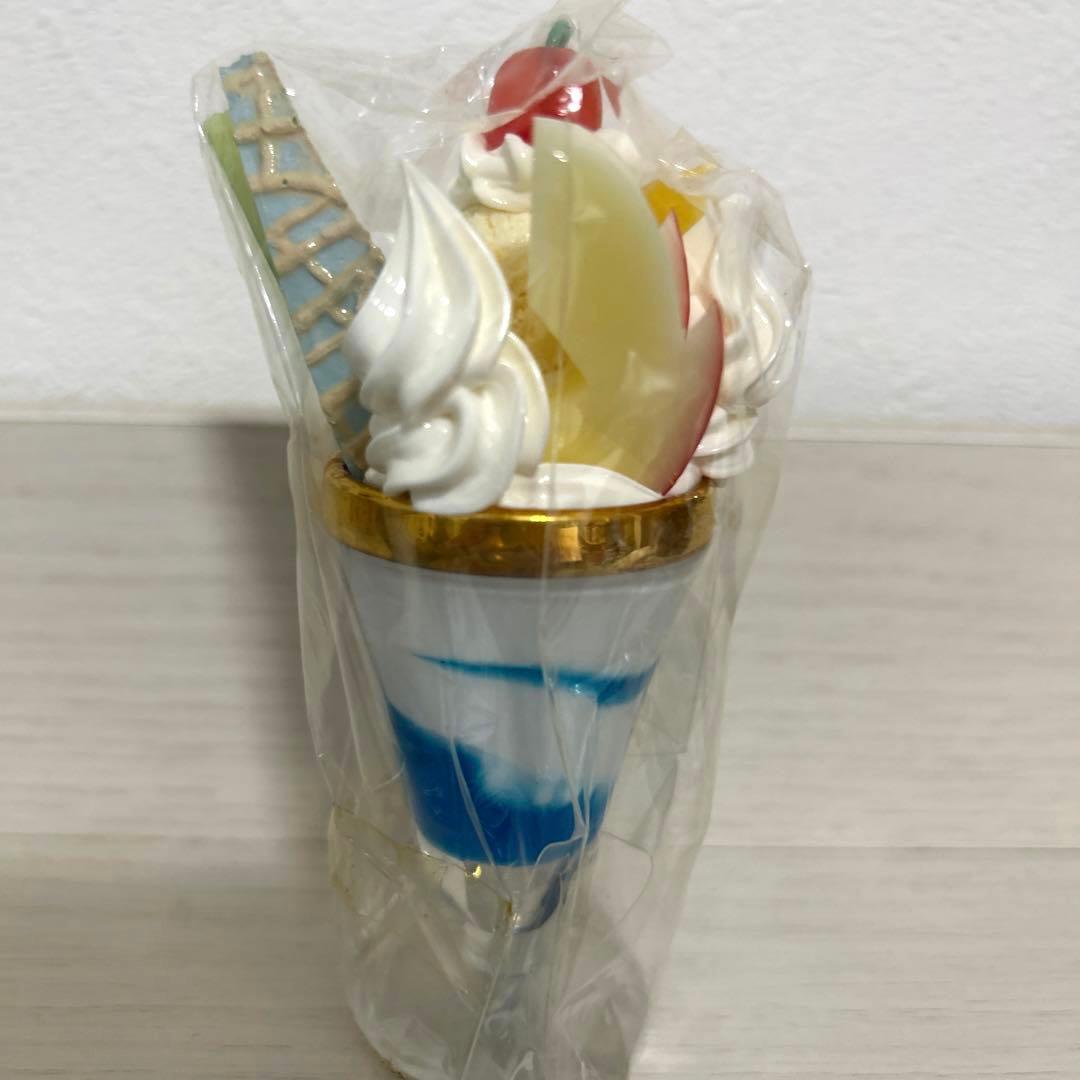 食品サンプル 合羽橋 まいづる チョコバナナパフェ ミニフルーツパフェ