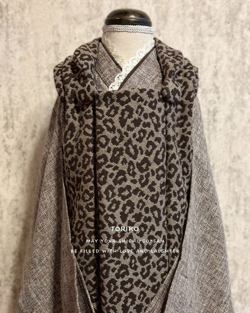 ［即納］三歳 七五三 衣装 着物 被布 ハンドメイド着物 753