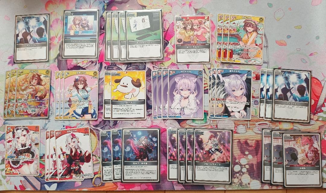 あやめ単　ころね単　推しすいせいおかクロ　デッキ＋調整パーツ付き