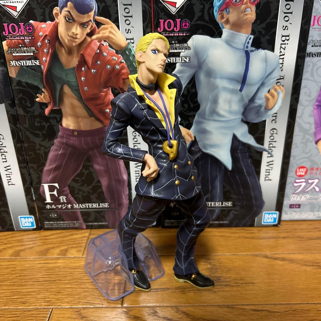 ジョジョの奇妙な冒険　一番くじ　HITMAN TEAM フィギュア　全種