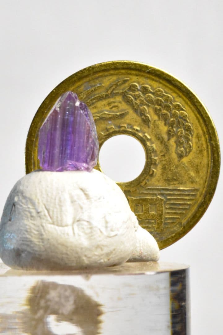 タンザナイト レア色 パープル