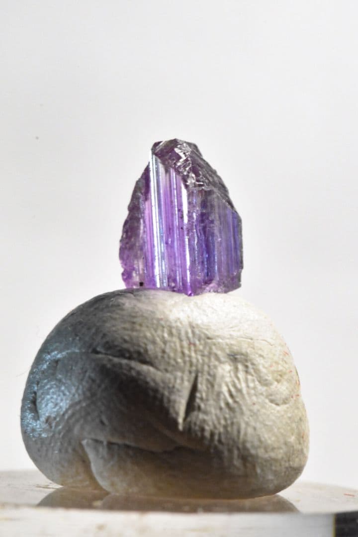 タンザナイト レア色 パープル