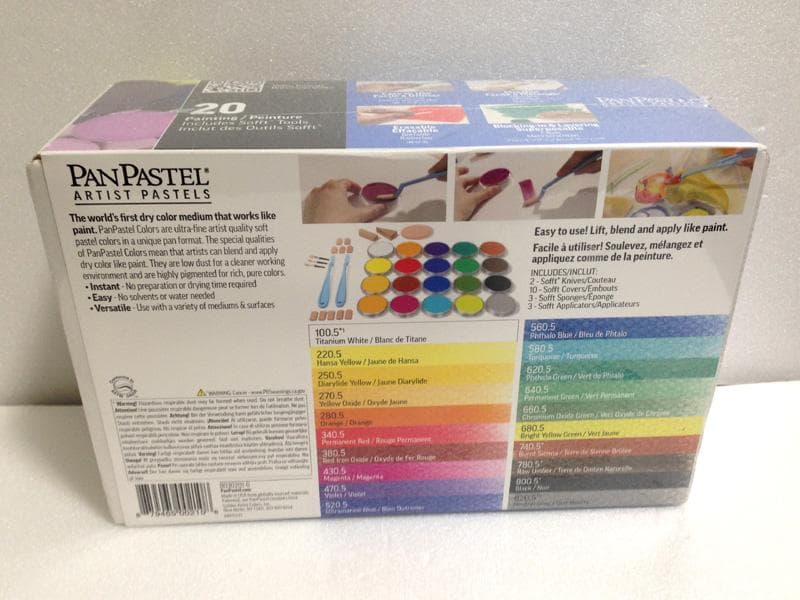 パンパステル 20色セット ペインティング 30201 PanPastel