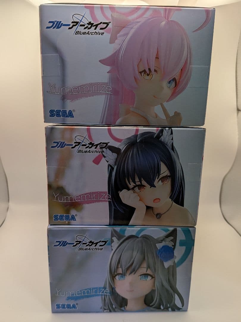 ブルーアーカイブ ホシノ シロコ セリカ Yumemirizeフィギュア セット