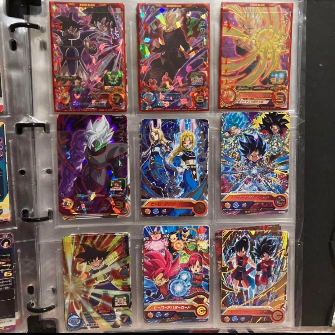 スーパードラゴンボールヒーローズ　カード×アルバムまとめ売り　63枚大