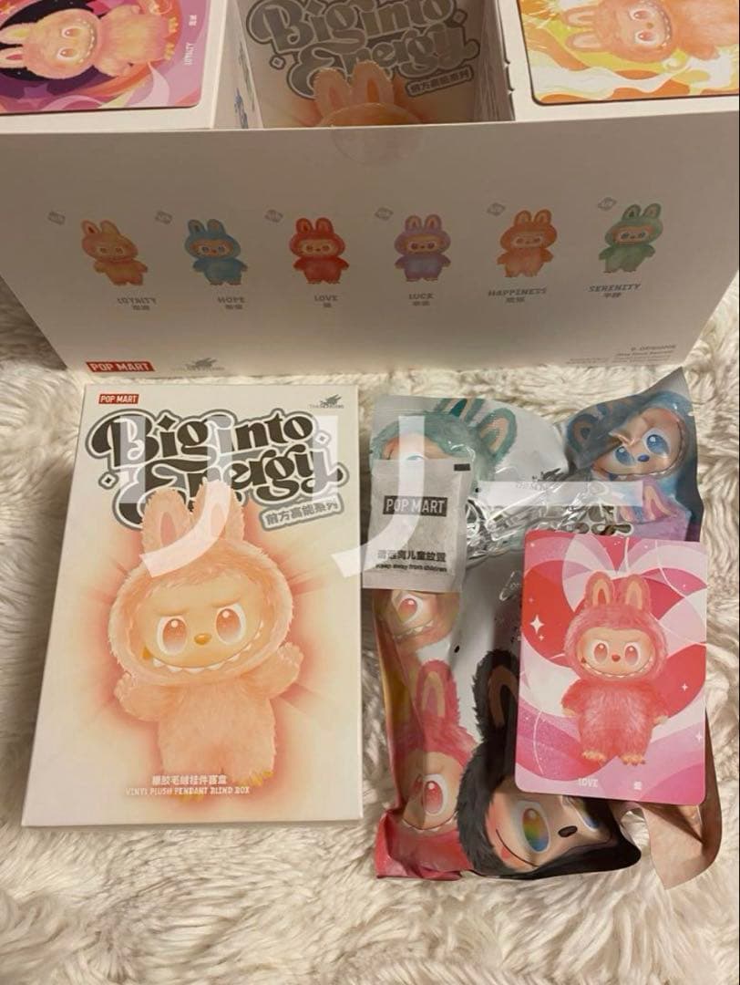 正規品 POPMART ラブブ エナジー LOVE LUCK 2点 ぬいぐるみ - メルカリ