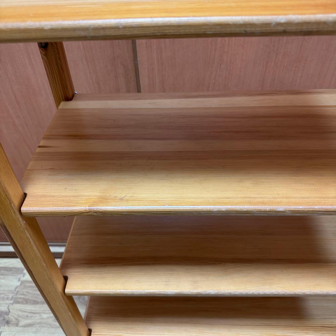 無印良品　パイン材ユニットシェルフ小　 約幅58×奥行26×高さ83cm