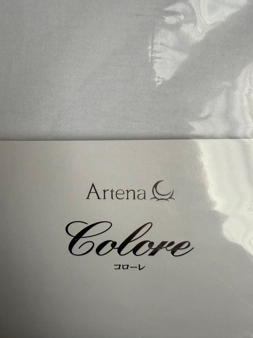 Artena コローレ ニット ボックスシーツ ホワイト S シングル
