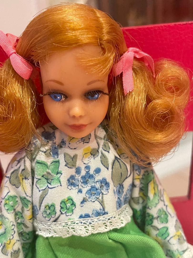 ビンテージ ツインテールリビングスキッパー 可動式ドール マテル