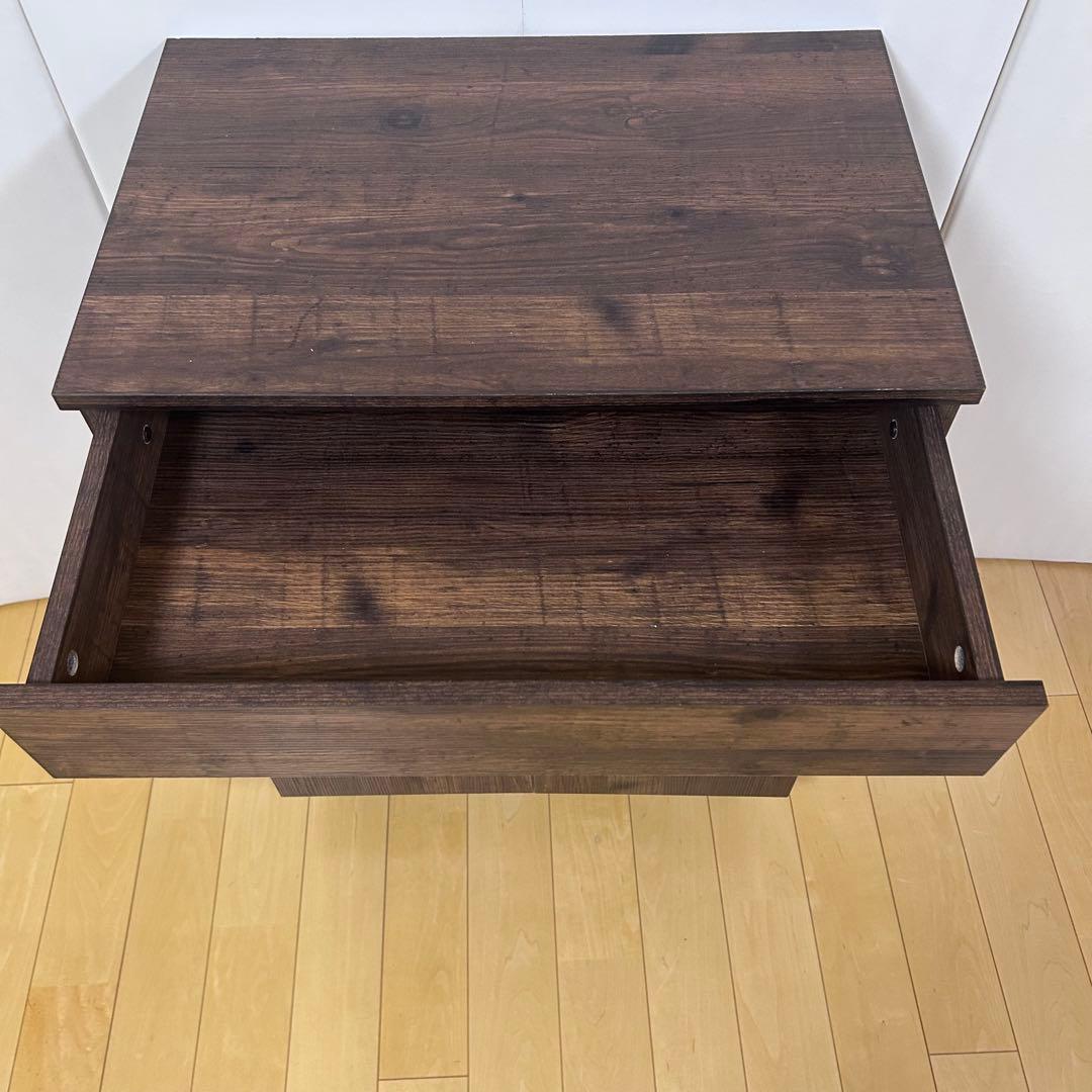 ヴィンテージ　サイドボード　リビングボード　キャビネット　幅60 コード穴