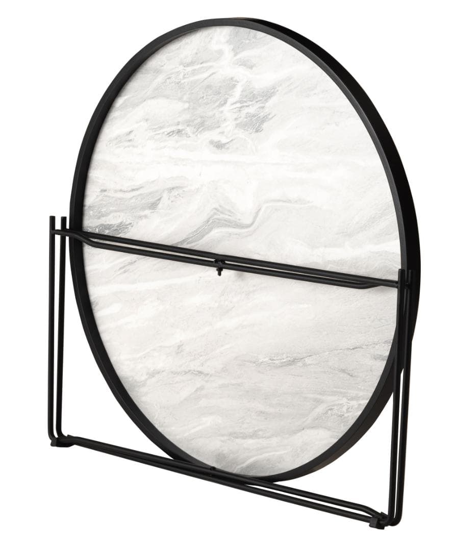 Lサイズ ラウンドテーブル 大理石柄 サイドテーブル CIR-502 N01