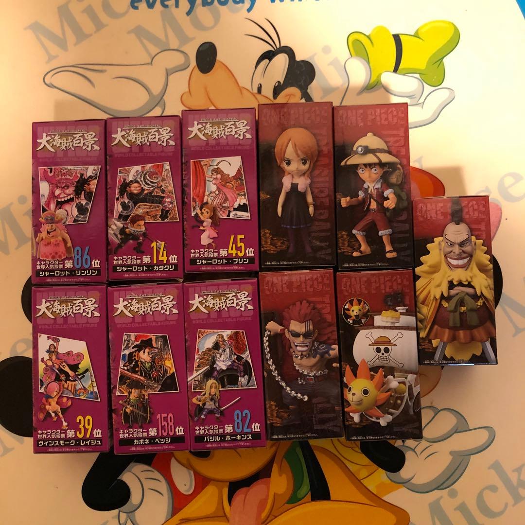 ワンピースワールドコレクタブルフィギュア　まとめ売り