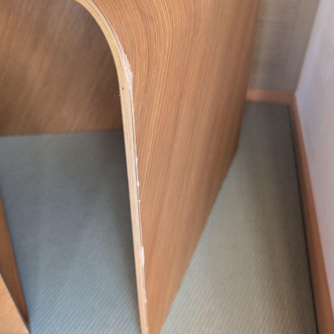 無印良品　重なるテーブルベンチ　オーク材　成形合板　廃盤　入手困難