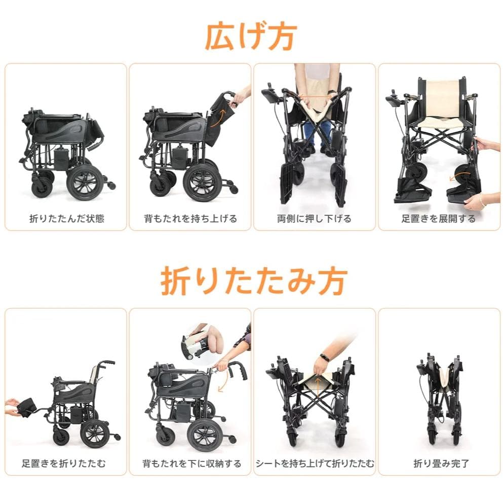 電動車椅子 2024年購入品 (日本全国送料無料) 買い物や病院等に