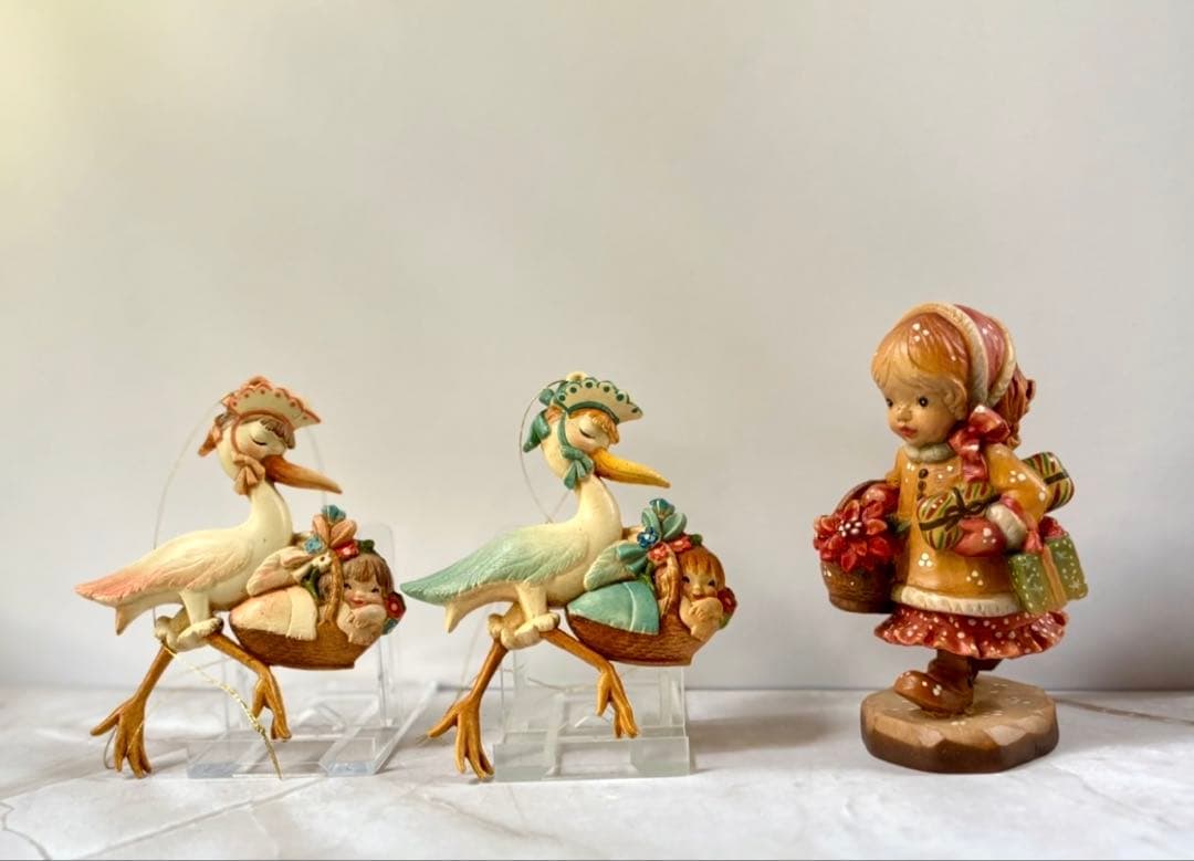 アンリ人形　壁掛けオーナメント　【Sweet Arrival・Baby boy】