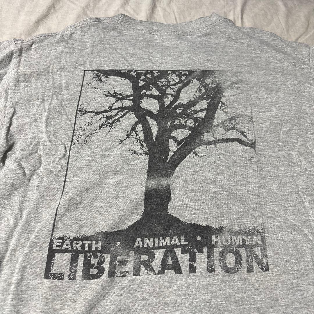 vegan straight edge GATHER Tシャツ medium