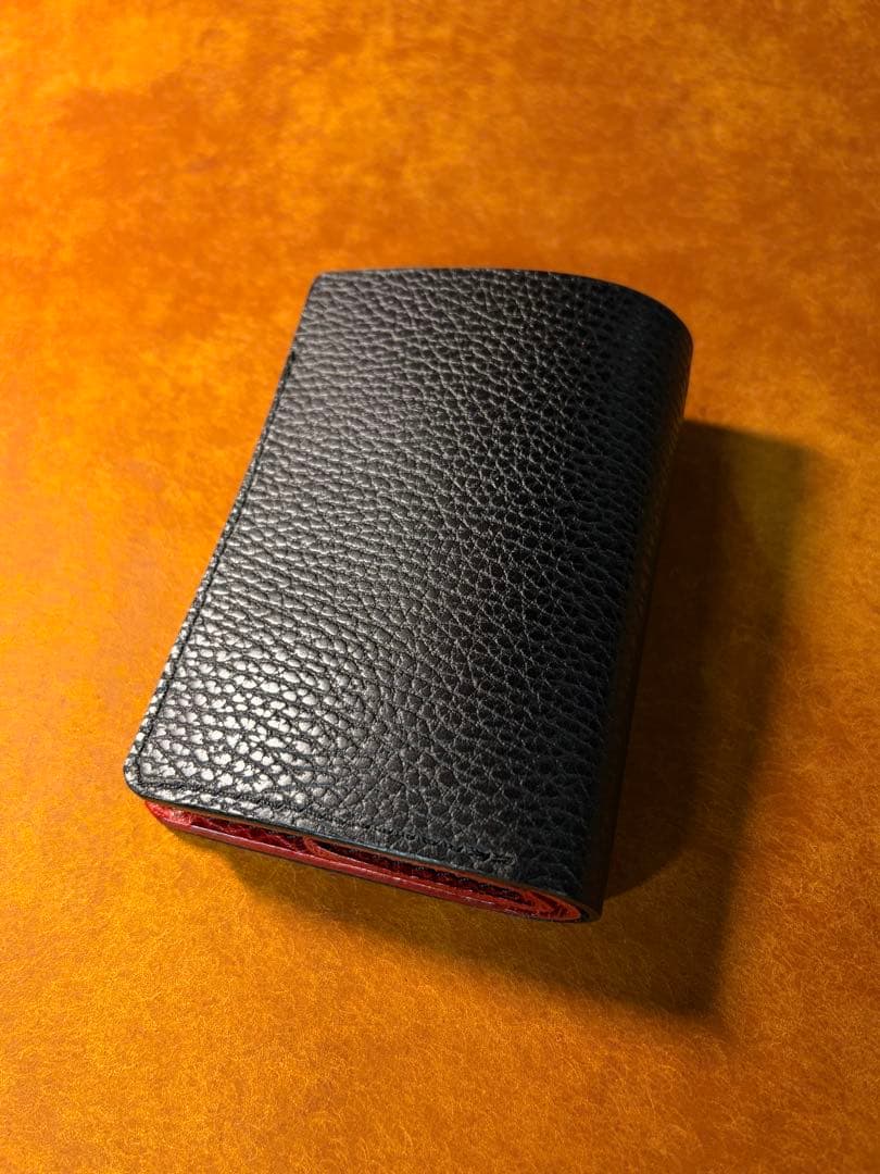 イタリアンレザードラーロ二つ折り財布